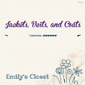 Jackets, Vests, and Coats